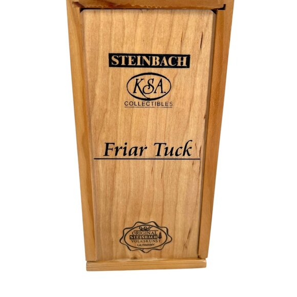 Steinbach Friar Tuck Mini Nutcracker Limited Edition Sherwood Forest 5" - Picture 8 of 11